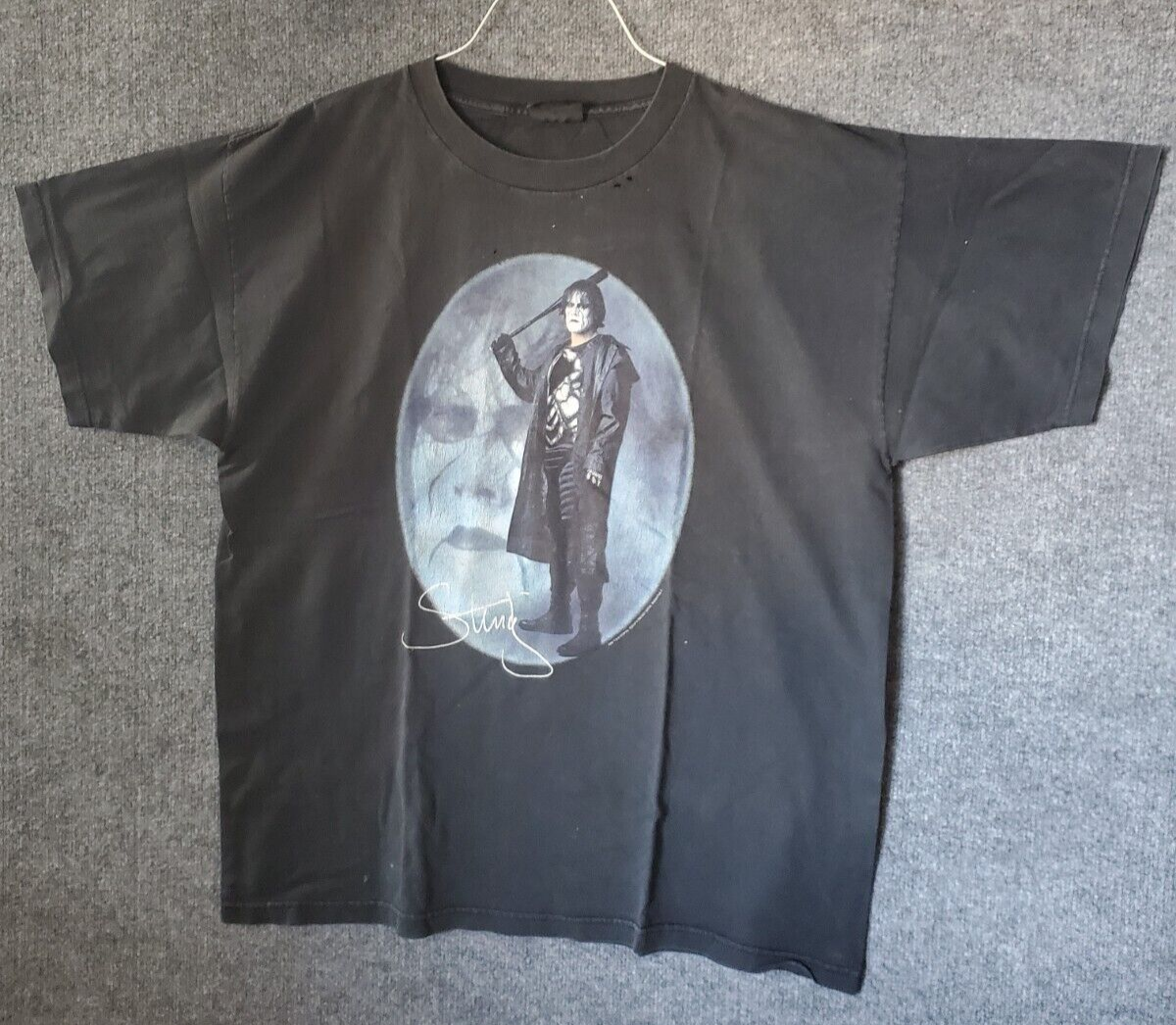 Vintage Sting WCW/NWO T-Shirt Moon Face Rare Wrestling Tee Men's