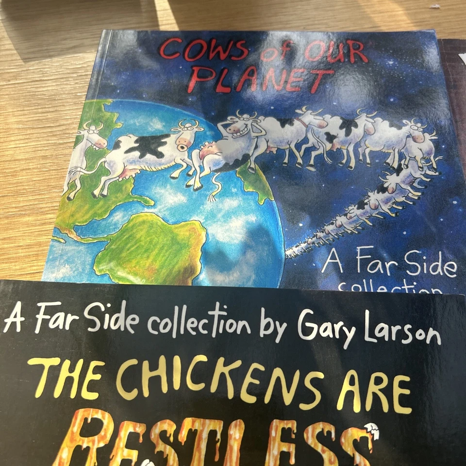 4x Gary Larson Book Bundle - Humorous Comic Books Paperback (90s era) - image 3 of 4