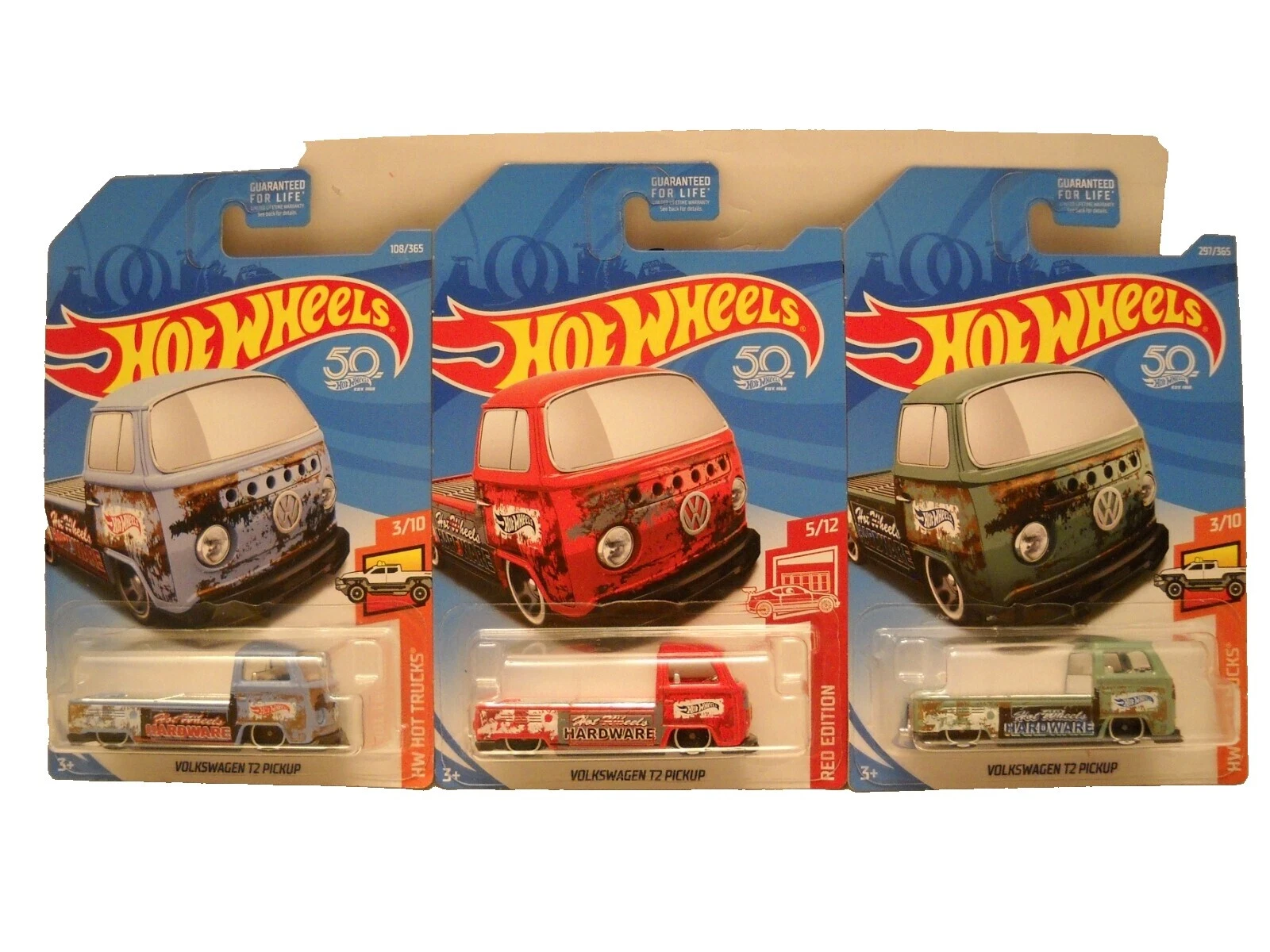 Vehículos camiones de reparto Volkswagen Hot Wheels