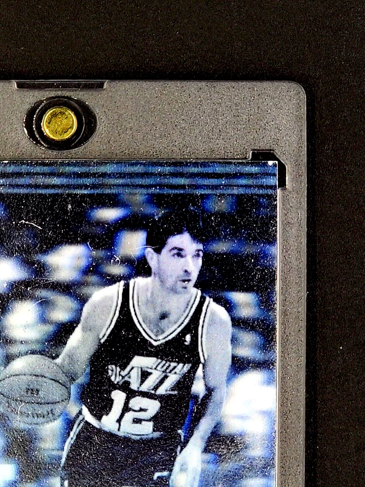 1995 1995-96 UD Upper Deck Hologram #H8 John Stockton HOF Insert Utah Jazz Card - Image 3 of 4