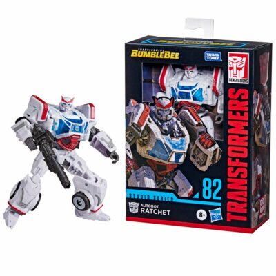 Transformers Studio Series 86-27 Brawn & 86-28 Autobot Ratchet – Confezione 2 Action Figure Da 11,4 Cm, Convertibili, 8+