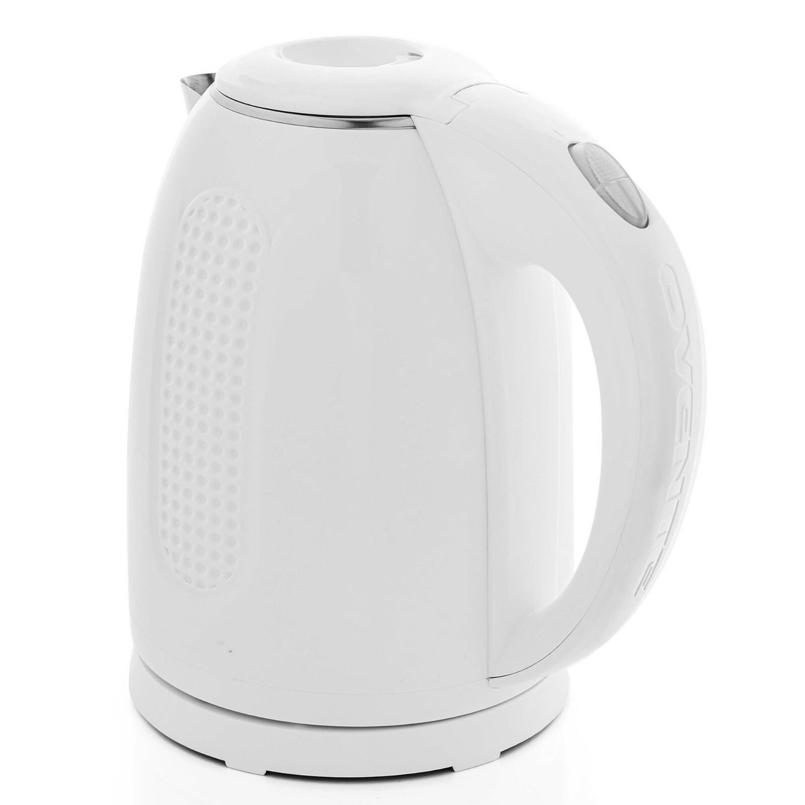 Ovente Electric Hot Water Kettle Boiler 1.7 Liter Stainless Steel White