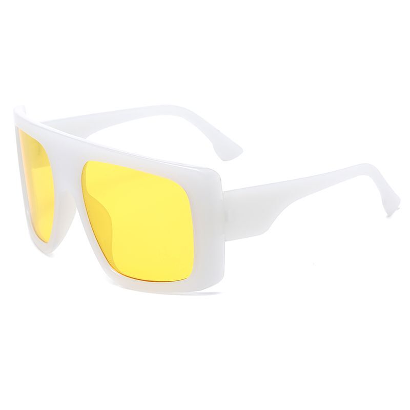 Oversized Y2K Square Sunglasses – Punk Sports Goggle Style for Men and Women