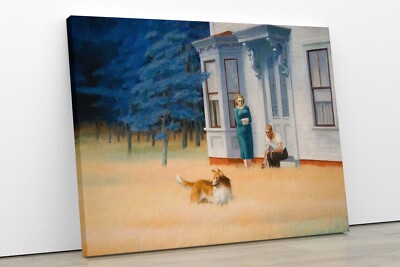 EDWARD HOPPER Cape Cod Abend Modern Leinwand Wandbild Bild Druck Wohndeko