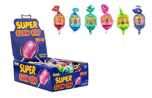 Jovy Pika Slice Watermelon Flavor Lollipops with Chili 40 Count