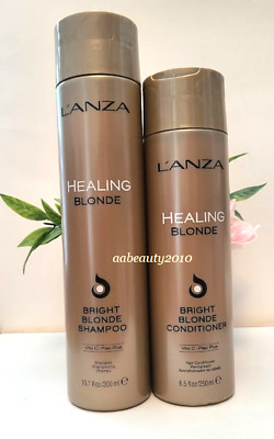 Lanza Healing BLONDE Bright BLONDE Shampoo 10.1oz & Conditioner 8.5oz SET