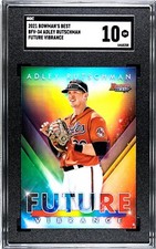 2021 Bowman's Best #54 Adley Rutschman FUTURE VIBRANCE SGC 10 GEM MINT