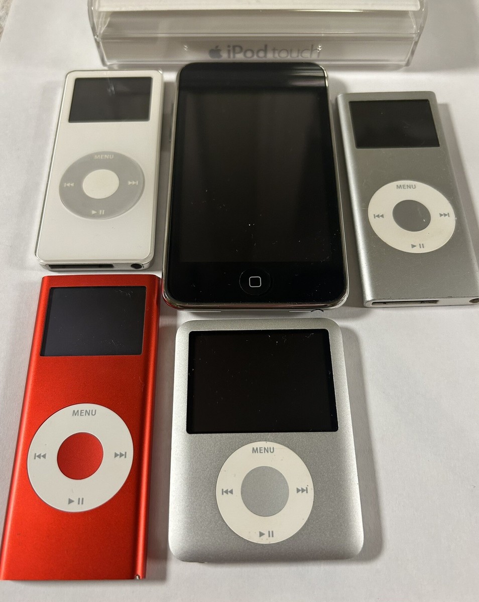 Apple iPod Lot Mixed 1st, 2nd, 3rd Nano, Touch w/Box *Please Apple iPod Lot Mixed 1st, 2nd, 3rd Nano, Touch w/Box *Please