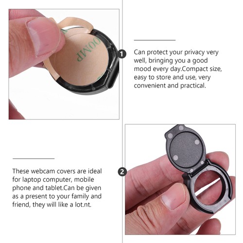 5 Pcs Kamera-Datenschutzabdeckung Webcam-Abdeckung Nockenabdeckung - Afbeelding 12 van 12