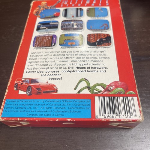 Ultimate Stuntman (NES) Nintendo RARE - CIB - Picture 3 of 7