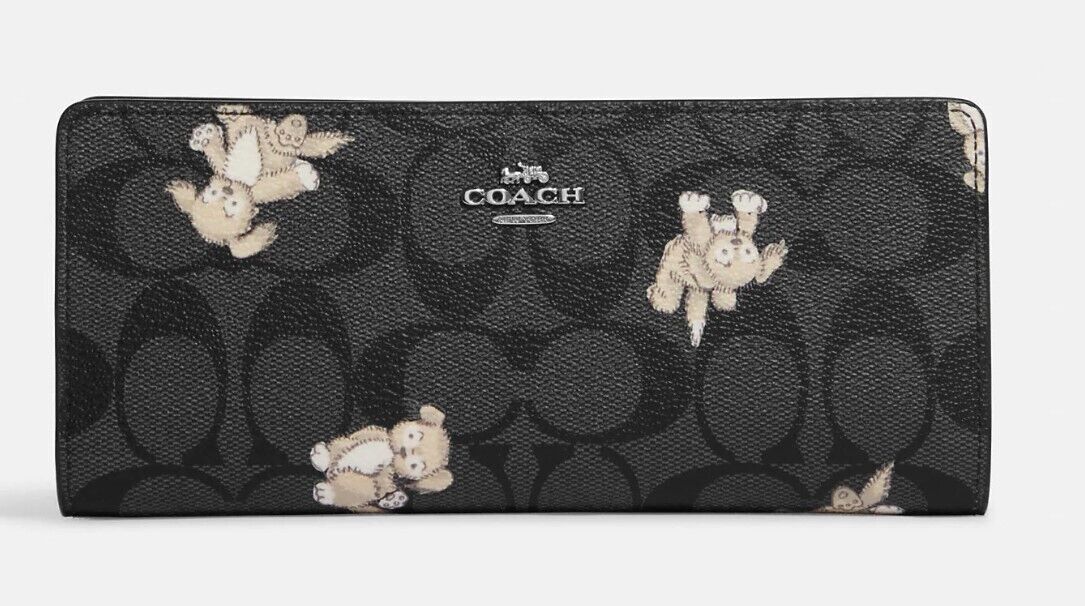 Coach CC927 Women's Wallet Black Multi/Silver for sale online eBay