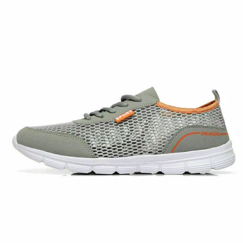 Herren Sommer Mesh Atmungsaktiv Freizeit Sports Sneaker Laufschuhe Turnschuhe T1 - Bild 4 von 14