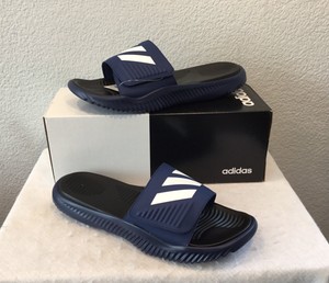 adidas alphabounce slides white