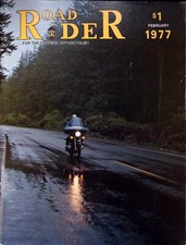 ROAD RIDER MAGAZINE, FEBRUARY, 1977 VOLUME 8, NUMBER 2