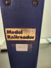 1960 Model Railroader Magazine - Complete Year in A Model Railroader Blue Binder