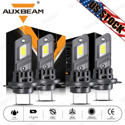 CANBUS LED Headlight High Low Beam 6500K For Mercedes-Benz GLS450 2017 2018-2024