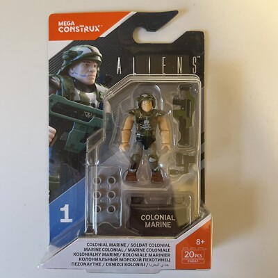 NIB NEW Aliens Colonial Marine MEGA Construx Series 1 2017 RARE