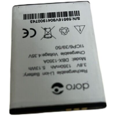 DBS-1350A NEW Battery For Doro 7050 Consumer Cellular Flip 1350mAh