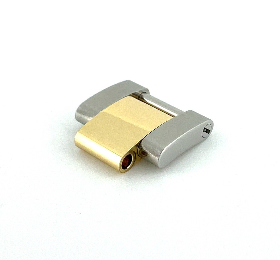 Authentic Rolex Two Tone Oyster Link 13mm for Mid-Size Watch 18k