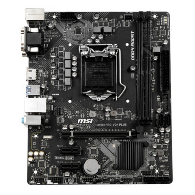 FOR MSI H310M PRO VDH PLUS Motherboard M-ATX Support 8/9 Generation Core Test