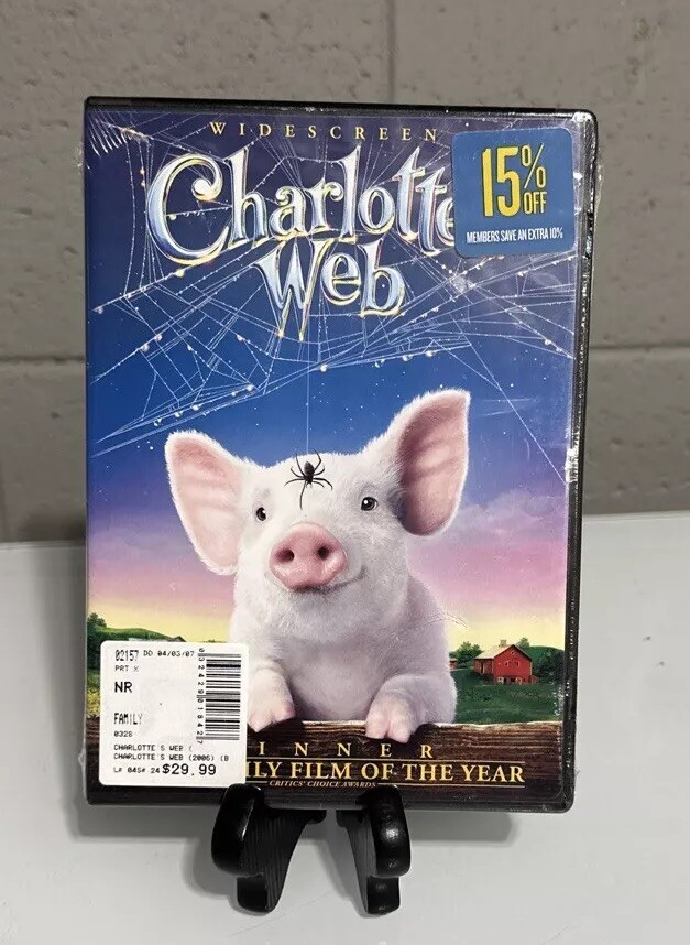 Charlotte's Web DVD Movie Dakota Fanning Children's Animated