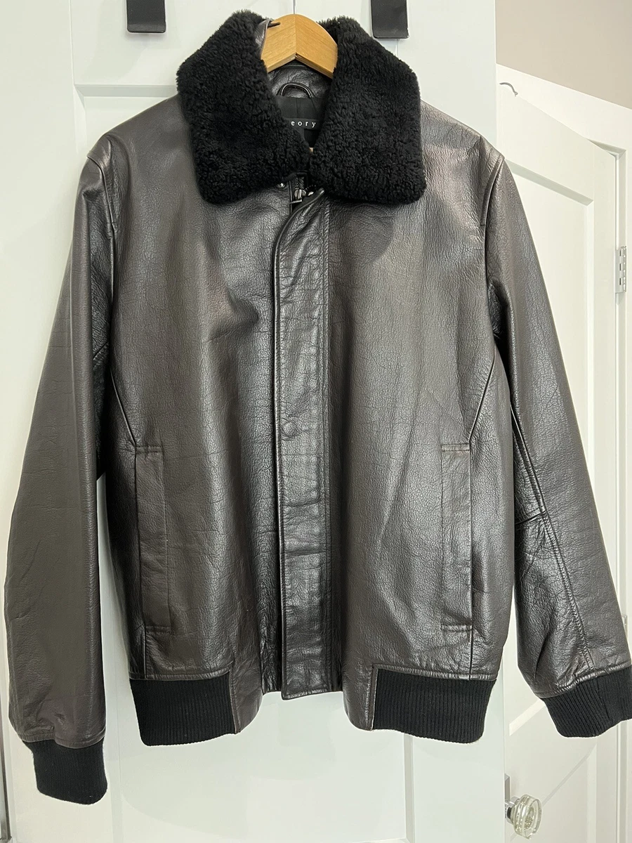 Shearling jacket ebay shop