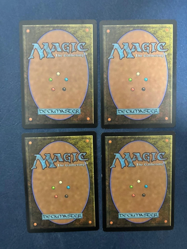 MTG 4X GERMAN ICE AGE ART BRAINSTORM FBB (COLDSNAP) MAGIC THE GATHERING BLUE - Image 2 of 4