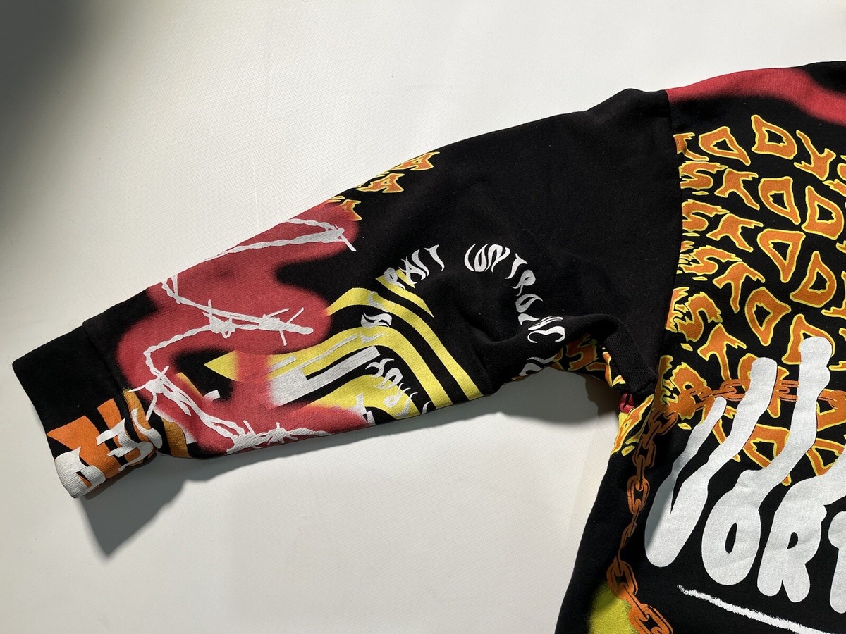 Jaded London Printed Hoodie XS | eBay