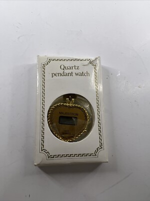 Vintage Lot Of 2 Heart Watch Made In Hong Kong - Untested 2 Vintage Chain Ladies Watches Untested- Heart And Circle | eBay main image 3