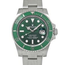 Rolex ROLEX Submariner date 116610LV green WATCH 740026