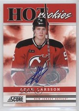 2011-12 Score Hot Rookies Signatures Adam Larsson #562 Auto 0x0