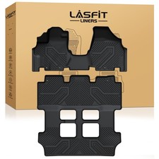 Lasfit Floor Mats For Honda Odyssey 2011-2017 1st2nd3rd Row All Season Liners