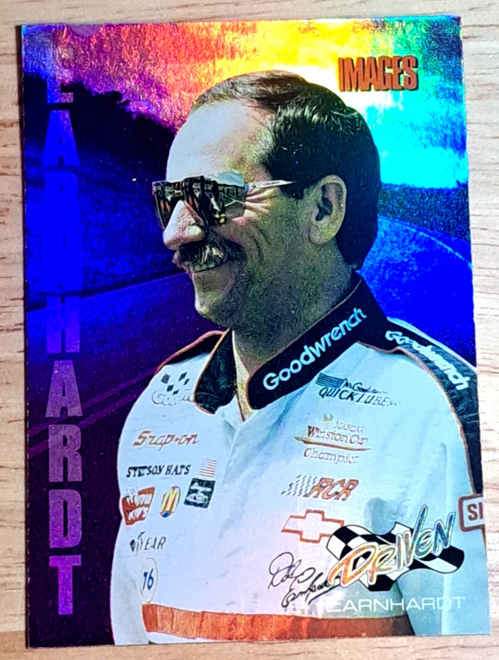 Dale Earnhardt /1800💥👀- 1995 Classic Images Driven - Refractor - Nascar - Image 2 of 4