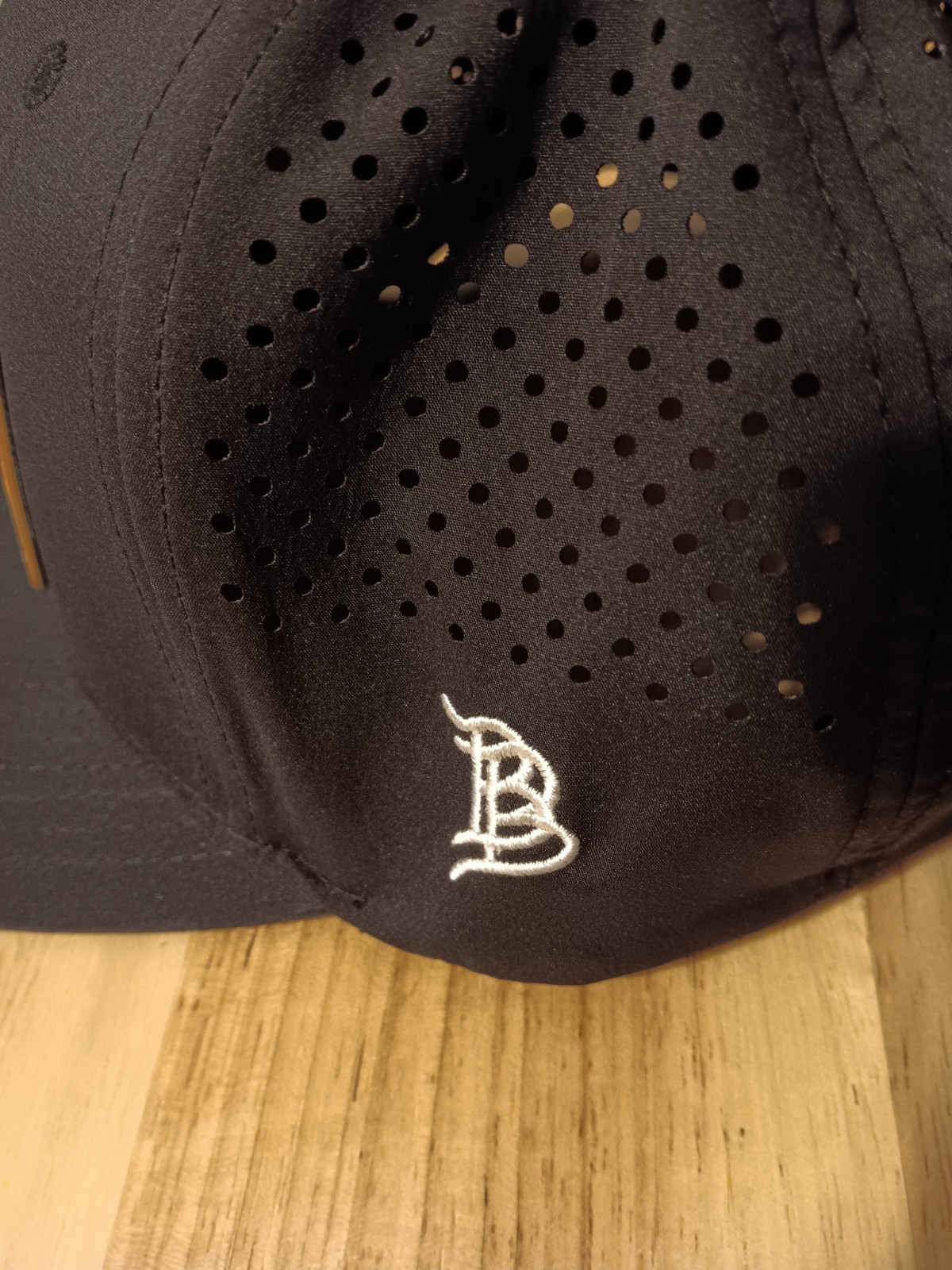 Branded Bills Adult American Horizon Curved Brim Flexfit Cap Black