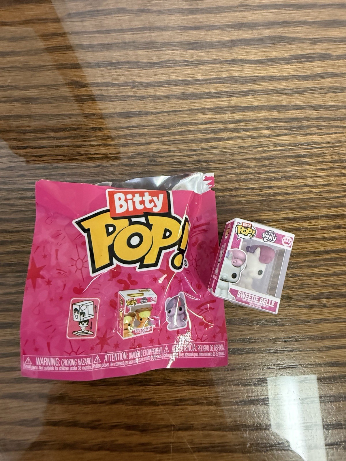Funko Bitty Pops, My Little Pony, bolso ciego Sweetie Belle