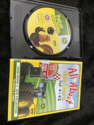All About John Deere For Kids 4 DVD Collection Complete Set 180 Min Plus Extra