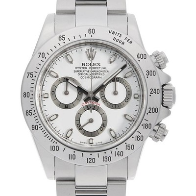 ROLEX Cosmograph Daytona 116520 white Z Number second hand mens