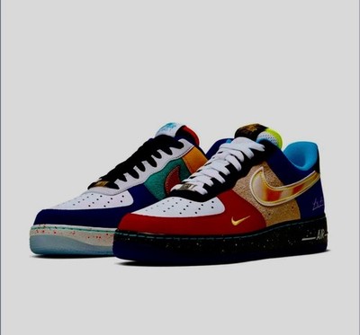 Nike Air Force 1 '07 LV8 What the La 2019 Sneakers Size 12 CT1117-100