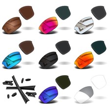 Replacement Lenses & Rubber Kit for Oakley Flak Jacket/Flak Jacket XLJ OO9009