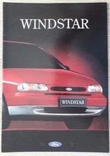 Ford Windstar Brochure 1995 - 3.0i V6  People Carrier