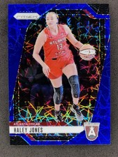 2024 Panini WNBA Prizm HALEY JONES Blue Velocity Prizm #2 Atlanta Dream (B)