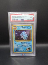 PSA Mint 9 1999 P.M. Japanese Gym 2 Giovanni's Gyarados Holo #130