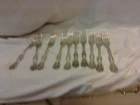 10 VINTAGE REED & BARTON FRANCIS STERLING SILVER FORKS