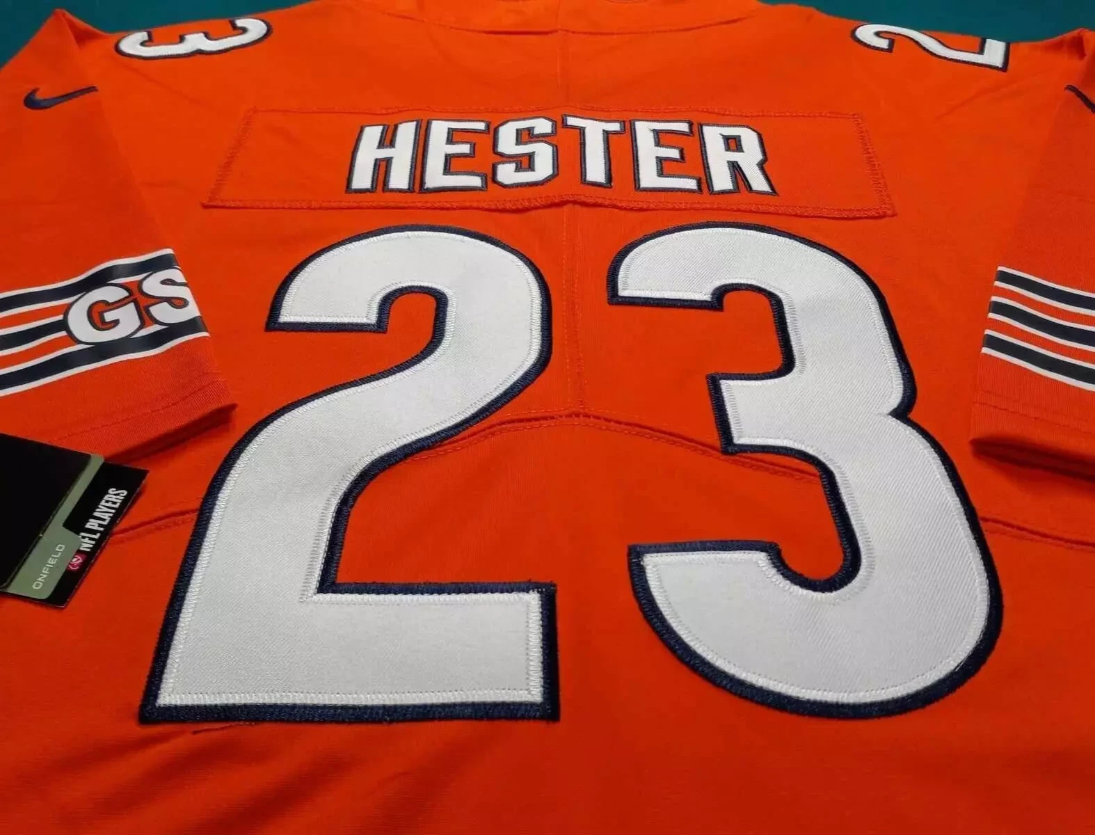 DEVIN HESTER **XL* 2000'S STYLE BEARS THROWBACK, SEWN, NEW!