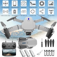 Faltbar HD Drohne Dual Kamera RC Quadrocopter Drone Kinderdrohne Anfängerdrohne