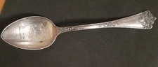 Vintage Sandusky OH Soldier's Home Sterling Silver Spoon, 13 Grams
