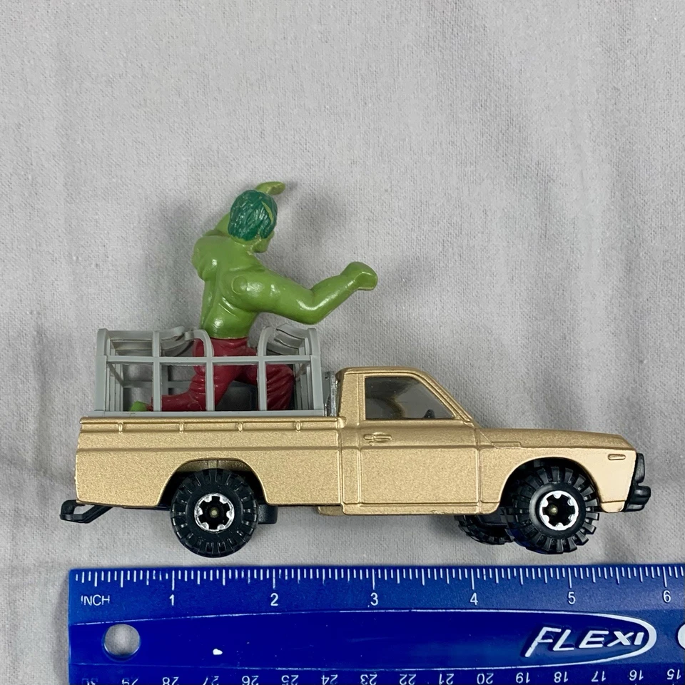 1979 Corgi 264 Diecast Incredible Hulk Mazda B1600 Truck w/ Sticker - Image 3 of 4