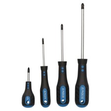 JIS Screwdriver Set JISPH1 PH2 PH3 4pc for Japanese Standard Screws Black