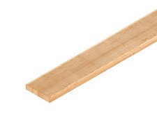 OSMO Terrassendiele Kanadische L&auml;rche 27 x 143 mm - geriffelt/geriffelt 4270 mm