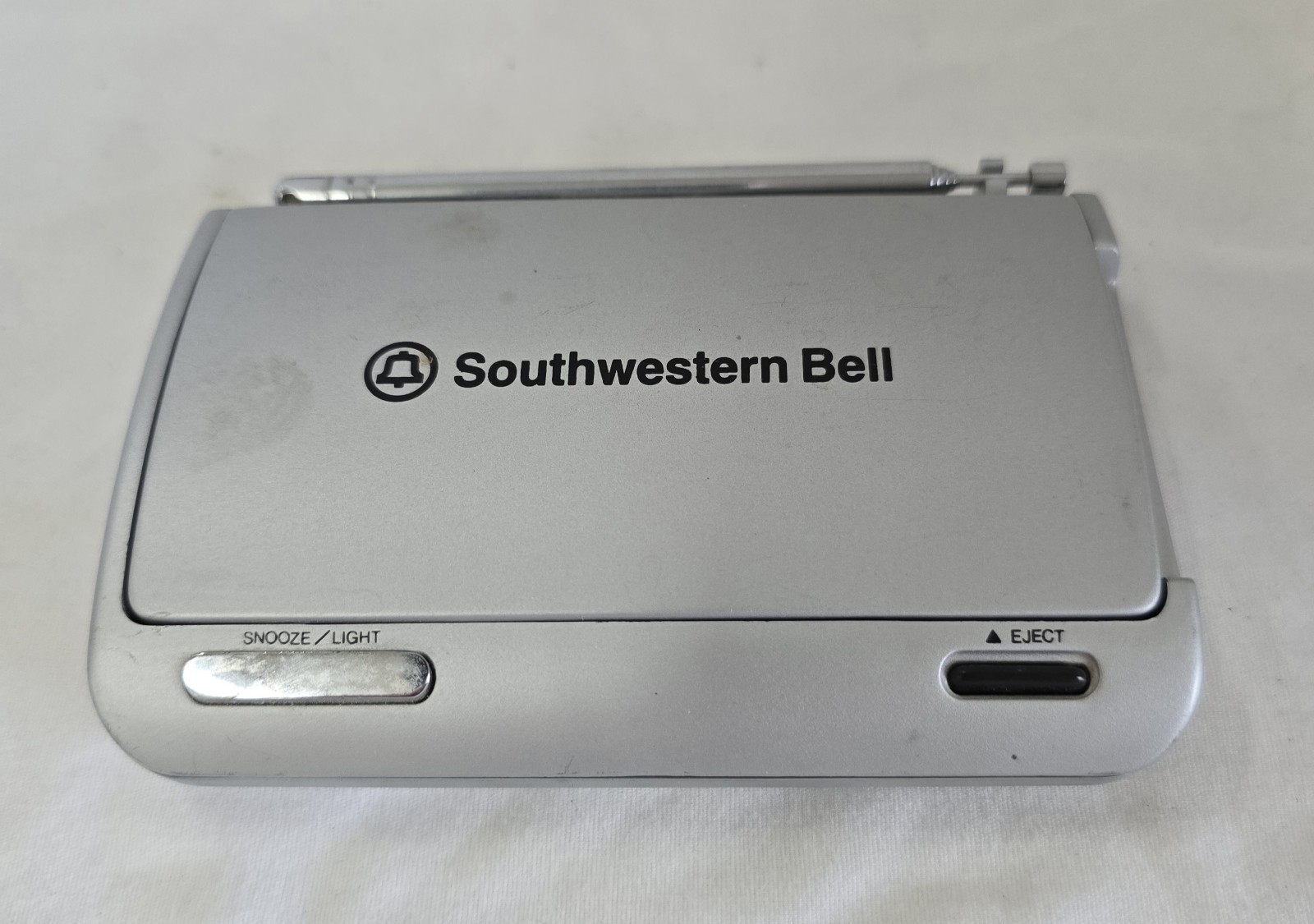 Southwester Bell Foldable Radio Slarm Clock Tested Vintage